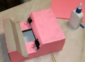 How to make a cardboard machine for dolls do it yourself with video
