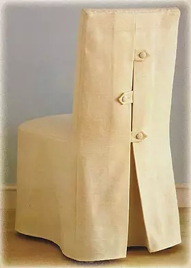 Kako šivati ​​poklopac na samoj stolici: uzorak s opisom rezanja i šivanja
