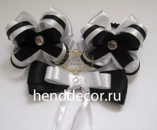 Tie butterfly with their own hands from satin ribbon female and for a boy