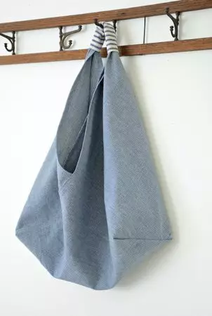 Како шивати торба за торуби (плажа) са својим рукама: узорак са опис