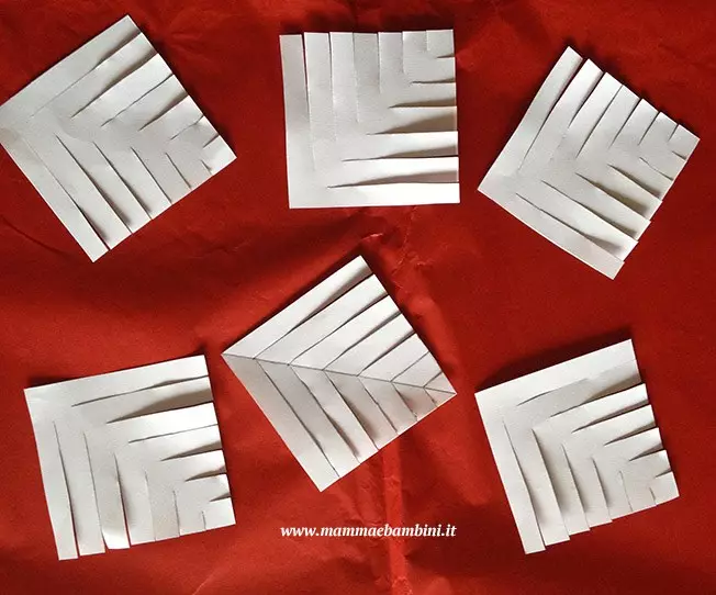 Како да направите масовно снегулка од хартија - мастер класа