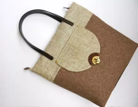 How to sew a bag with a tissue valve with your own hands: Pattern with description