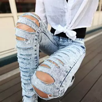 ຈາກ jeans ເກົ່າທີ່ມີມືຂອງທ່ານເອງ - ທ່ານຮູ້ບໍ່?