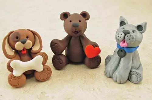 Polymer Clay Toys dogge it mei har eigen hannen: Masterklasse mei foto