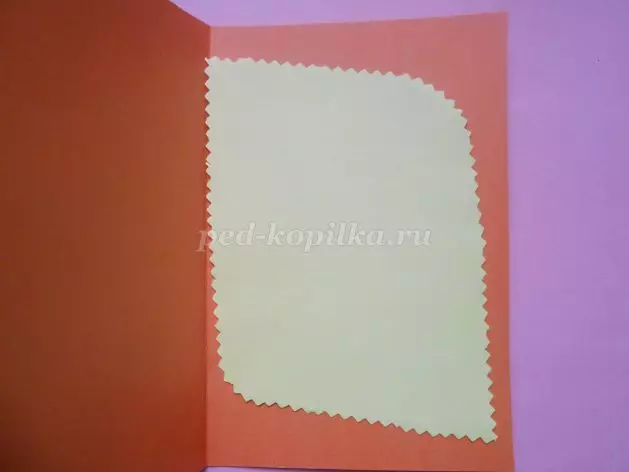 Postkarten in einer Quilling-Technik für einen Geburtstag mit deinen eigenen Händen mit einem Foto