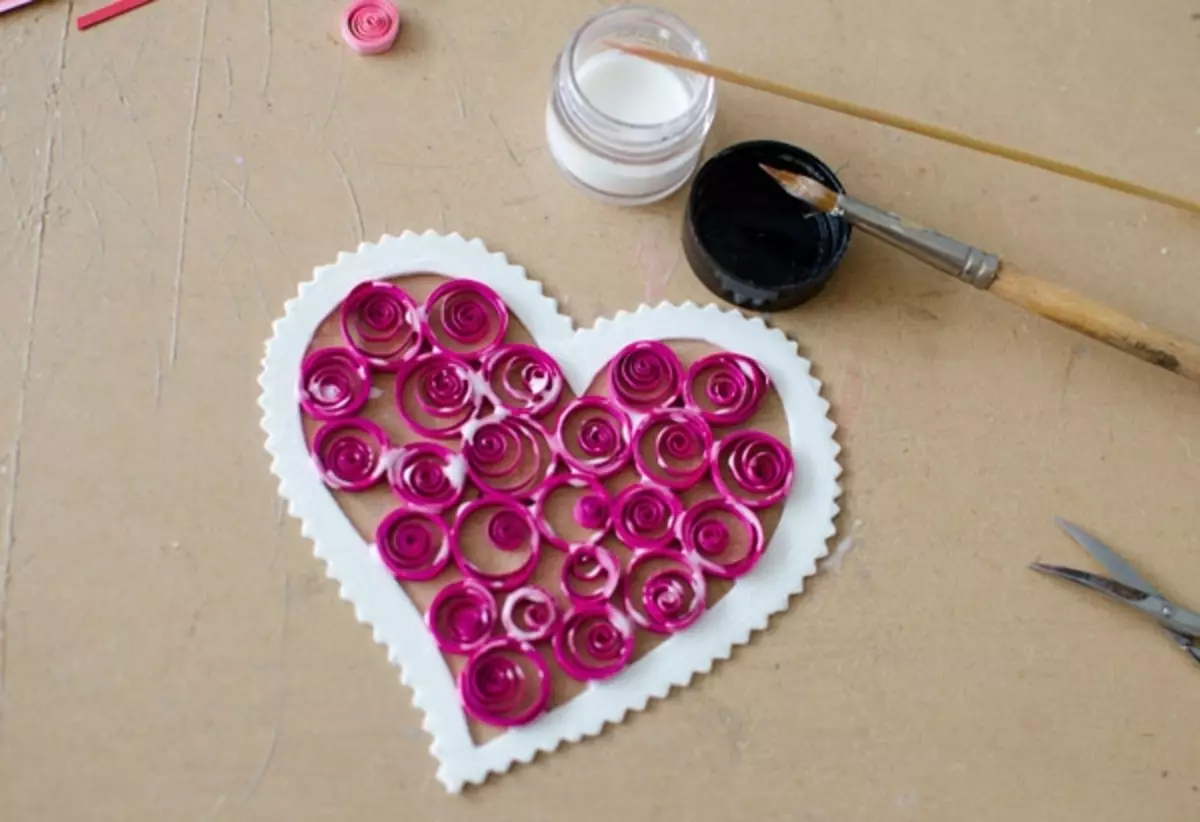How to make valentine from fabric and from candy for a guy or for a friend