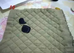 Portemonnee van de stof doe het zelf: patroon en meester klasse bij het naaien