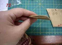 Carteira do tecido faz você mesmo: padrão e mestre classe em costura