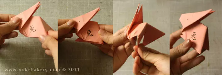 origami กระต่าย