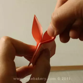 Coelho de origami.