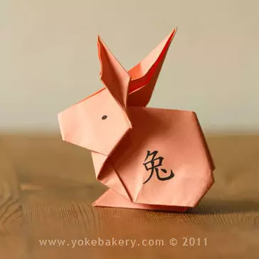 Conill d'origami
