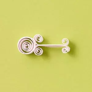 Quilling: Snowflake trin for trin i master klasse med fotoordninger