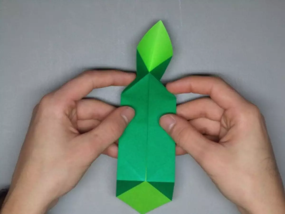 Com fer el tanc d'origami