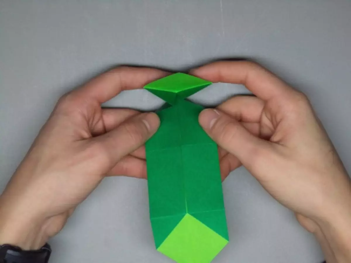 Origami tankyny nädip etmeli