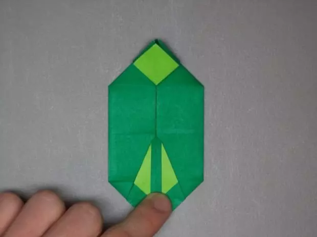 Cómo hacer el tanque de origami
