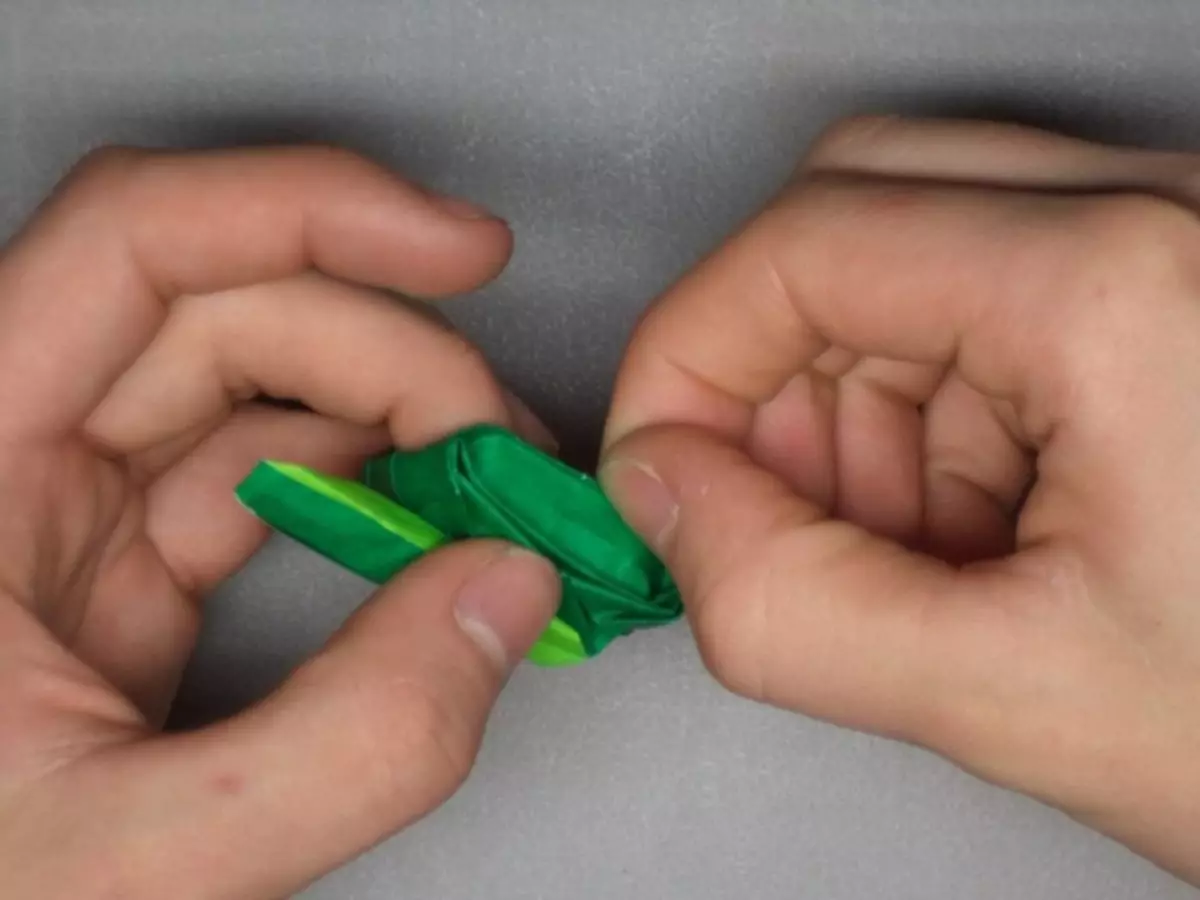 Kako napraviti rezervoar origami