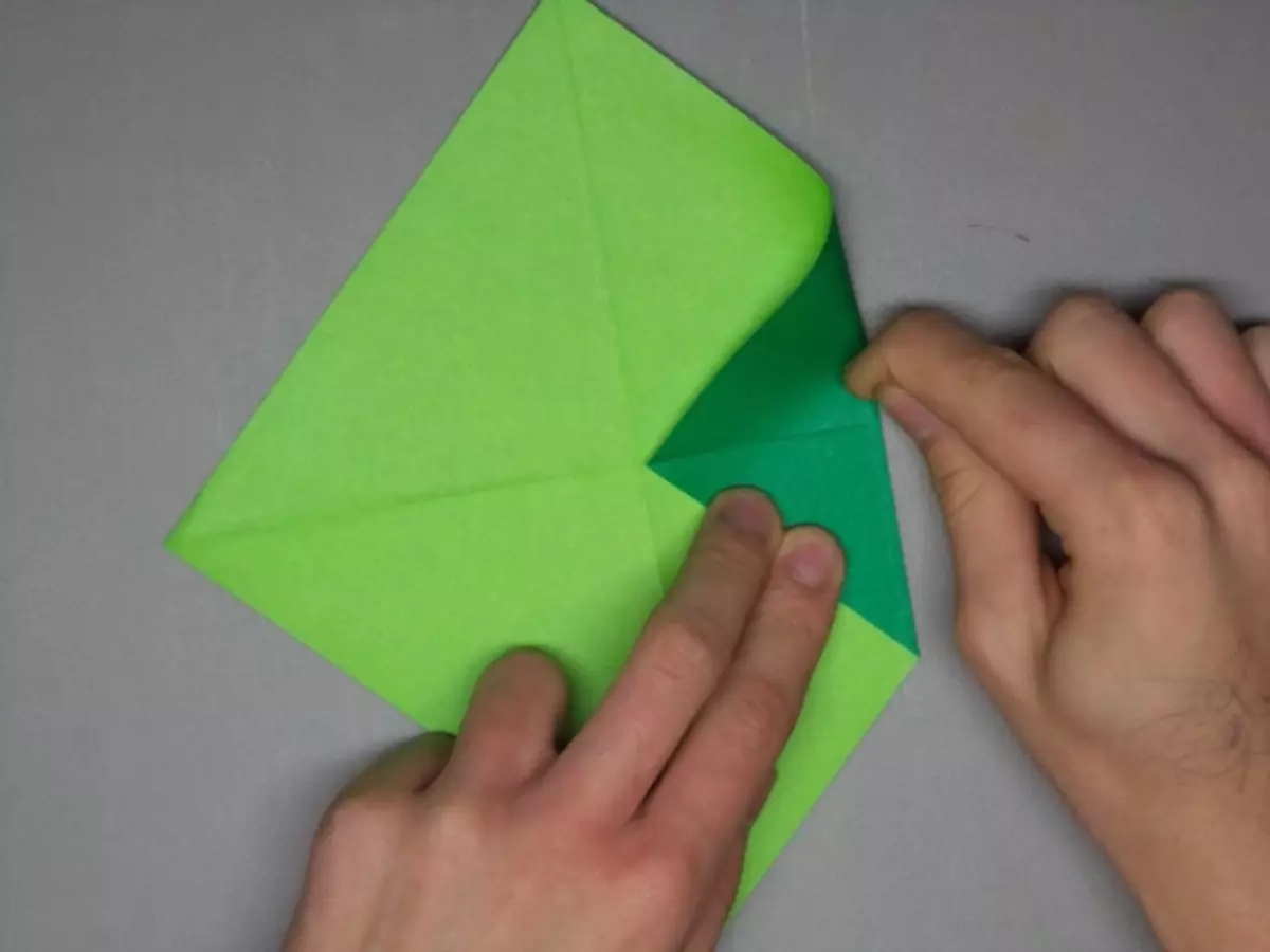 How to make origami tank