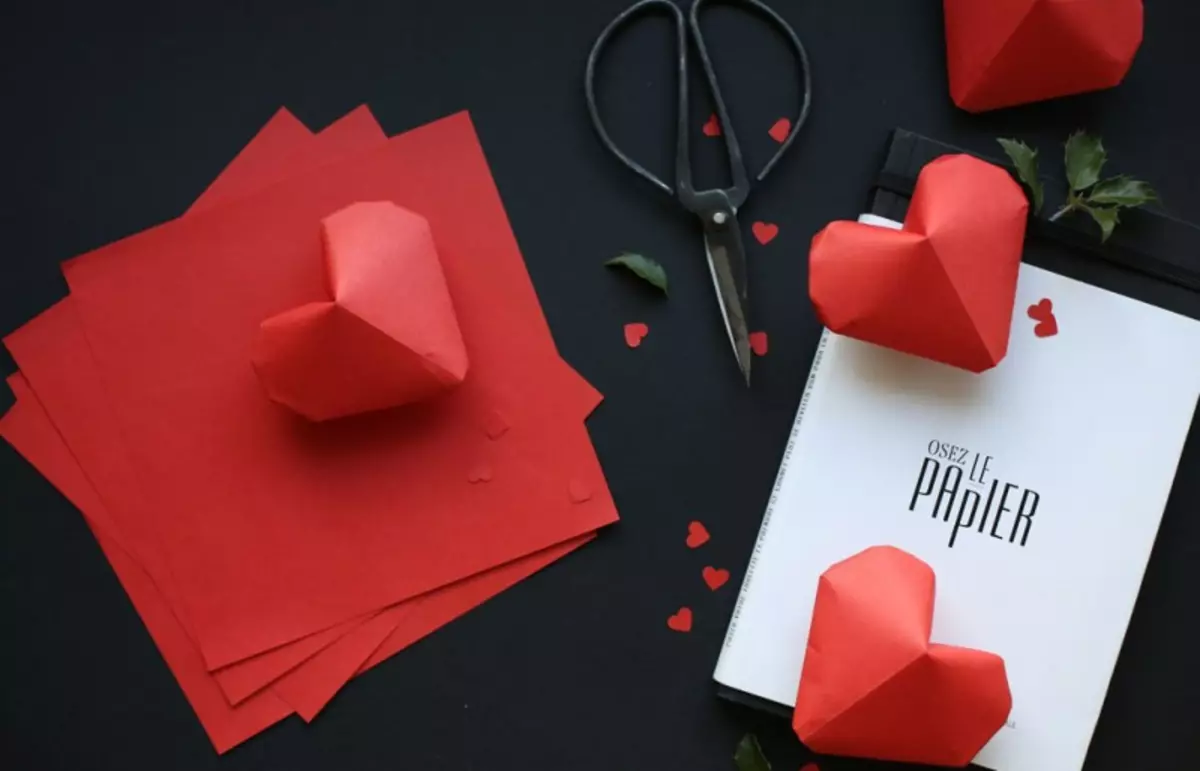 Bulk Heart Origami