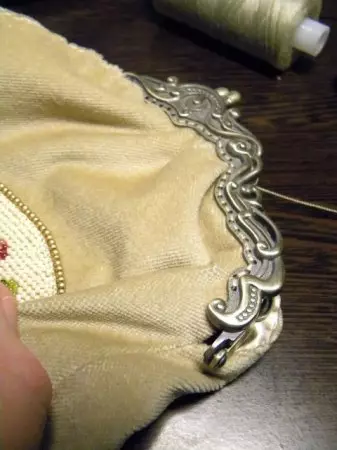 Como costurar um saco com Fermoir: padrão com descrição