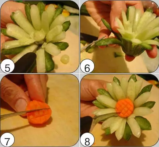 Master class on a bouquet of vegetables do it yourself step by step with a photo
