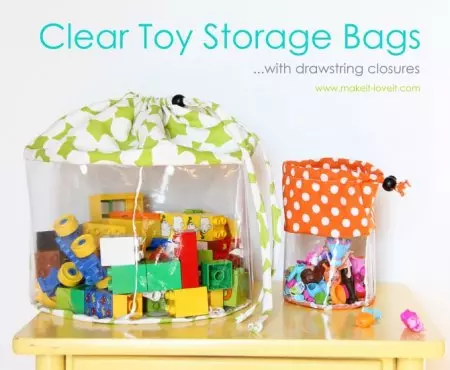 How to sew a bag for toys: pattern and master class on sewing