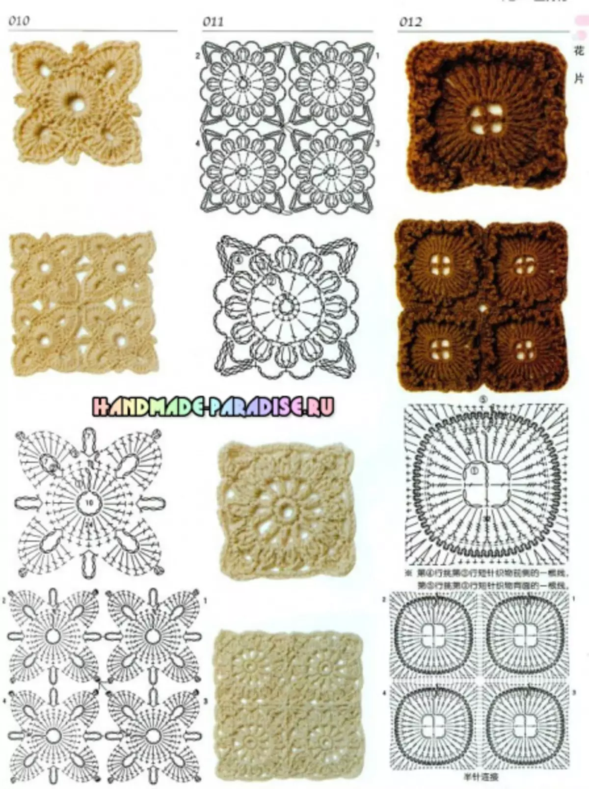 Crochet. 300 nga mga sumbanan sa mga motifs ug sumbanan