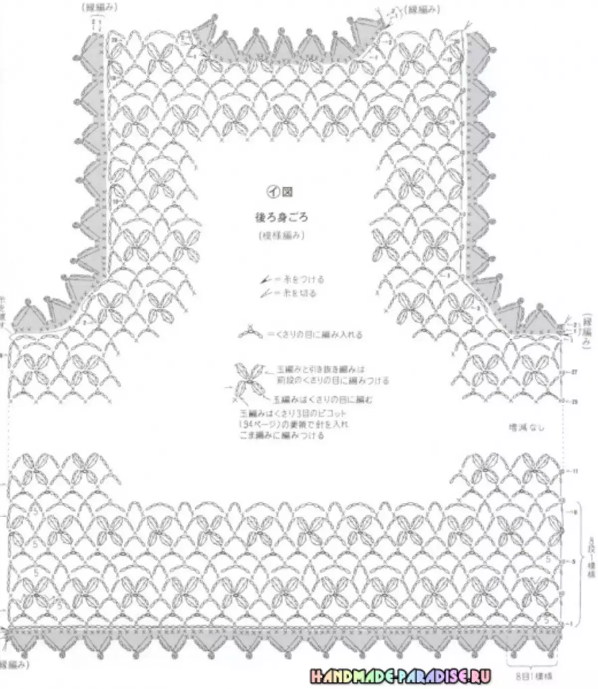 スタイリッシュな編み物かぎ針編み。スキームを持つ日本の雑誌