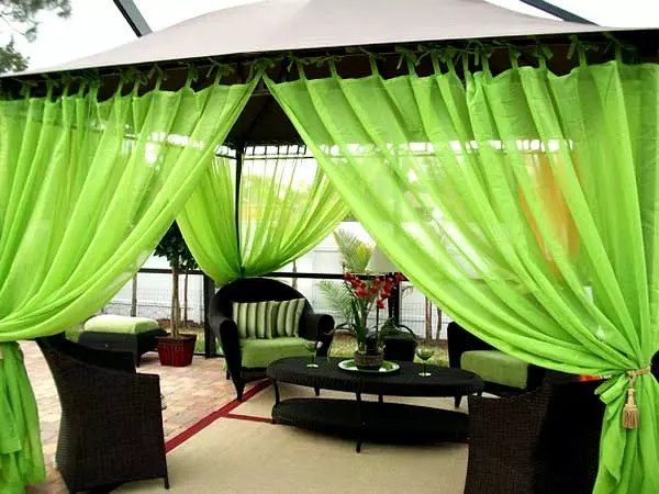 Fabric for a gazebo - its types and features