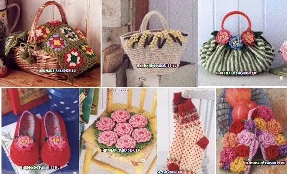 Accessoires de tricot et articles intérieurs