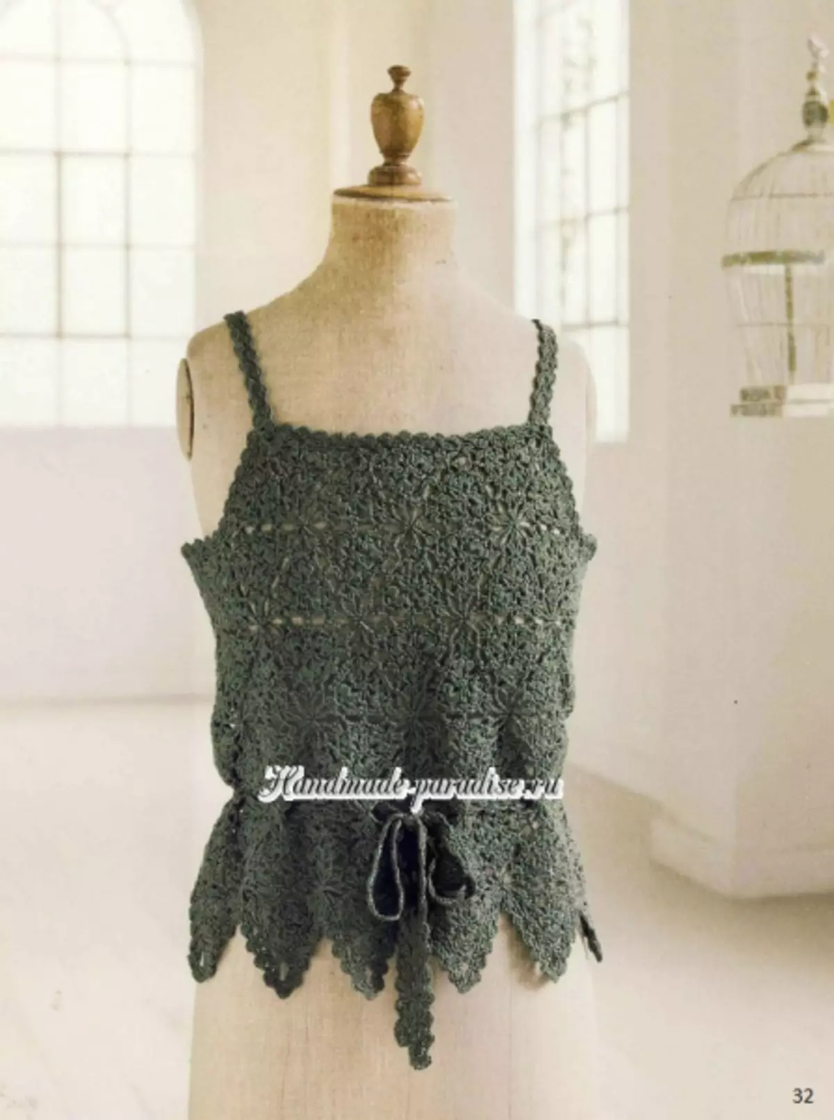 அலங்கார crochet. ஜப்பானிய பத்திரிகை