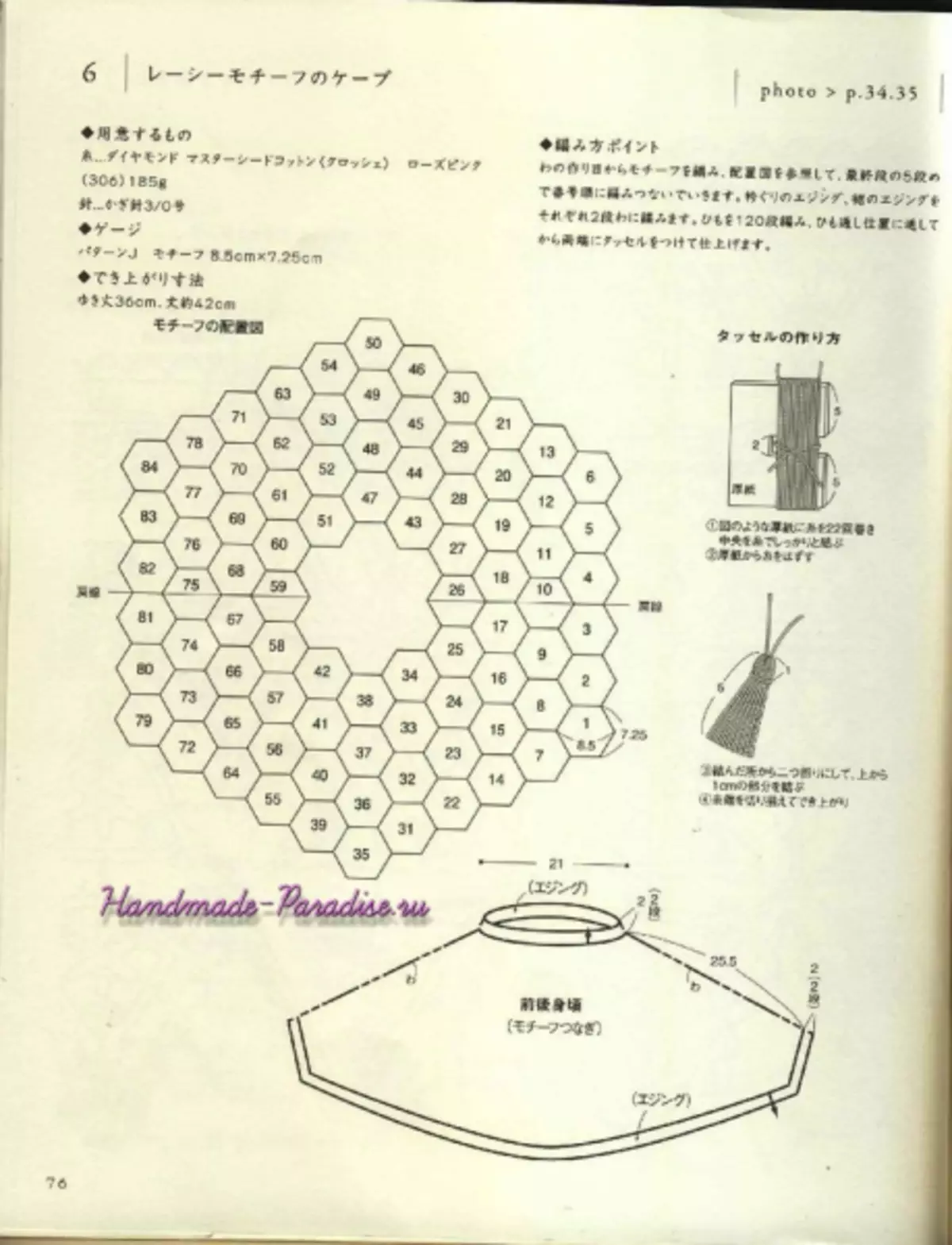 Декоративен капчиња. Јапонски списание