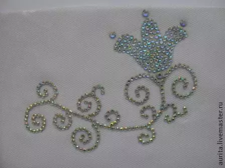 Applications from rhinestones do it yourself on clothes: schemes with photos and video