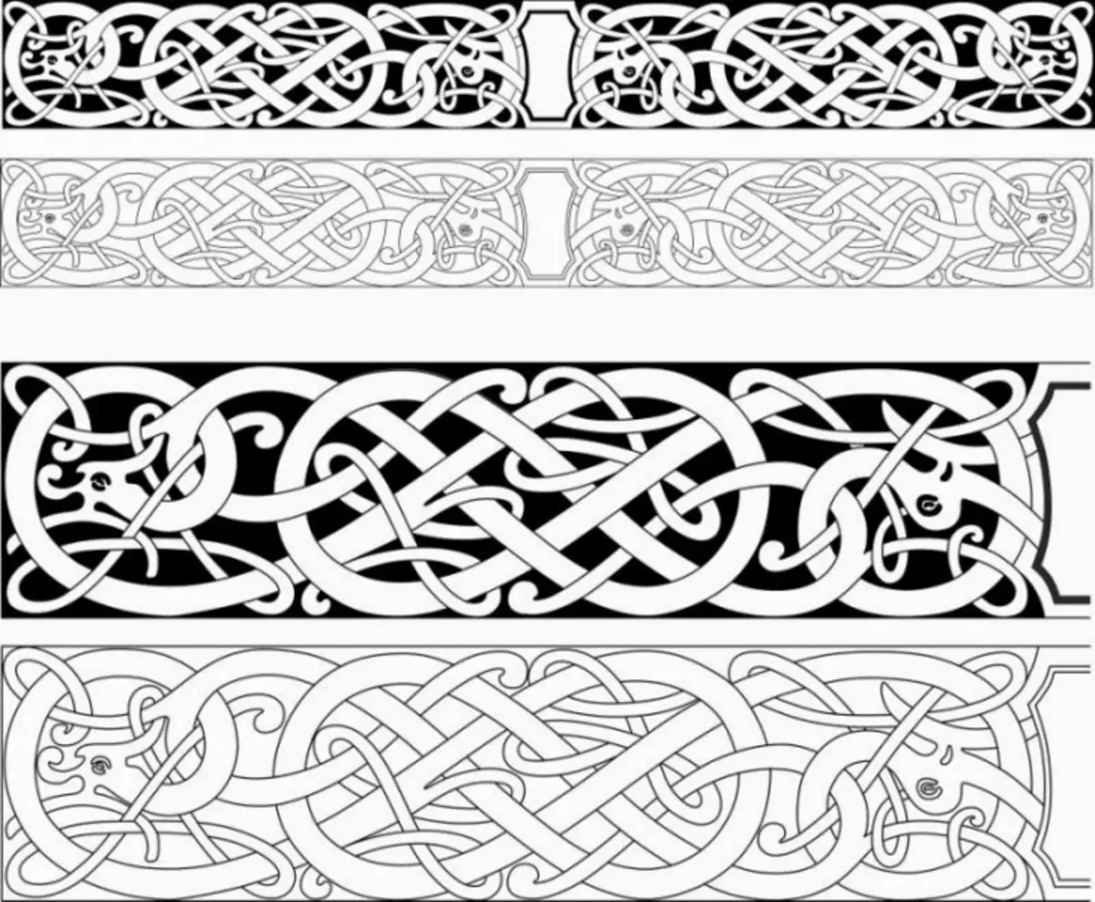 Кельтский узор скандинавского орнамента