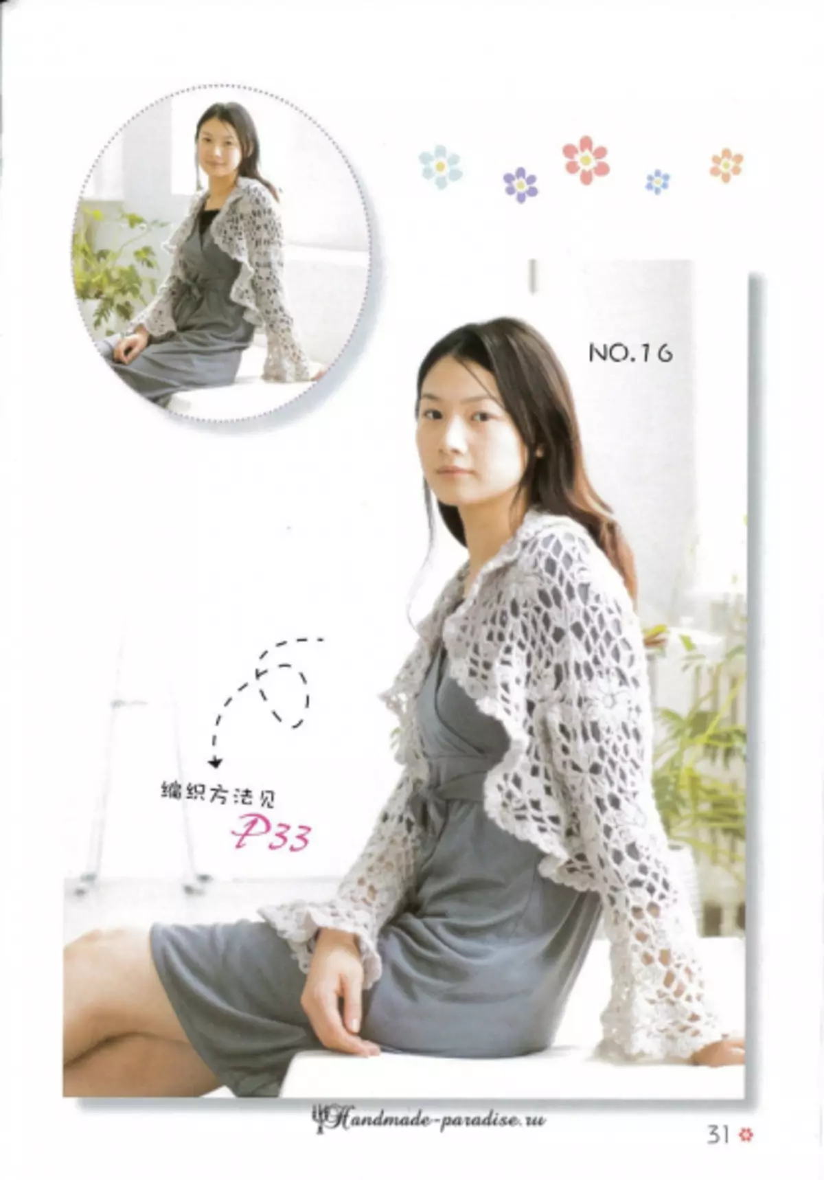 Шавни, пончо и огртачи у јапанском часопису са шемама