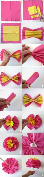 Crafts from napkins do it yourself for children with photos and video instructions
