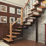 Kā izveidot kāpnes otrajā stāvā māja: parametru un uzstādīšanas aprēķināšana (+80 foto)