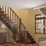 Πώς να κάνετε μια σκάλα στον δεύτερο όροφο στο εξοχικό: Υπολογισμός παραμέτρων και εγκατάστασης (+80 φωτογραφία)