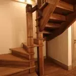 如何在山寨的二楼制作楼梯：计算参数和安装（+80照片）
