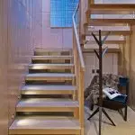 Основни опции за осветление стълби в къщата и критериите за подбор (+58 снимки)