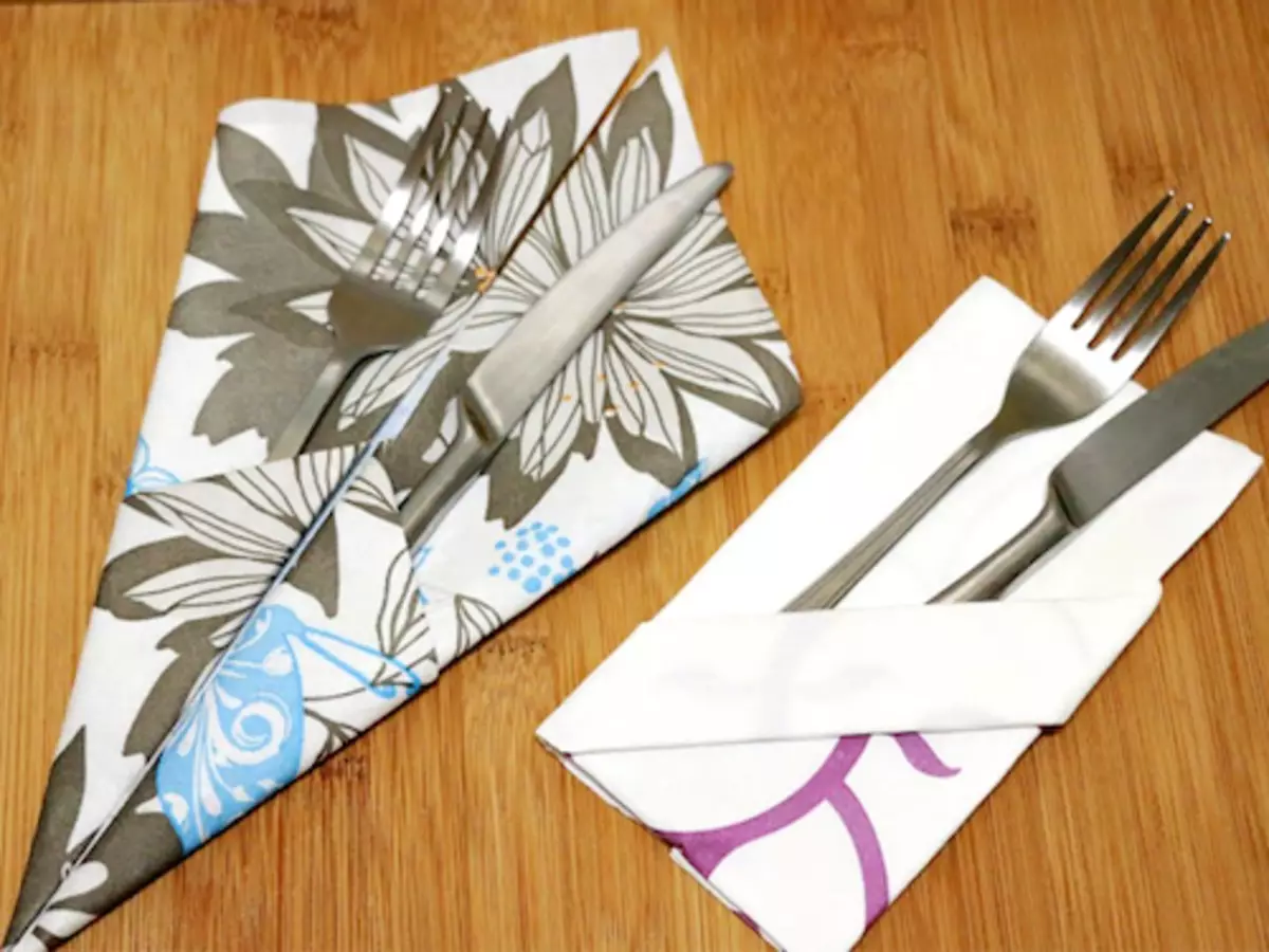 What can be made from napkins do it yourself on the table with photos and video