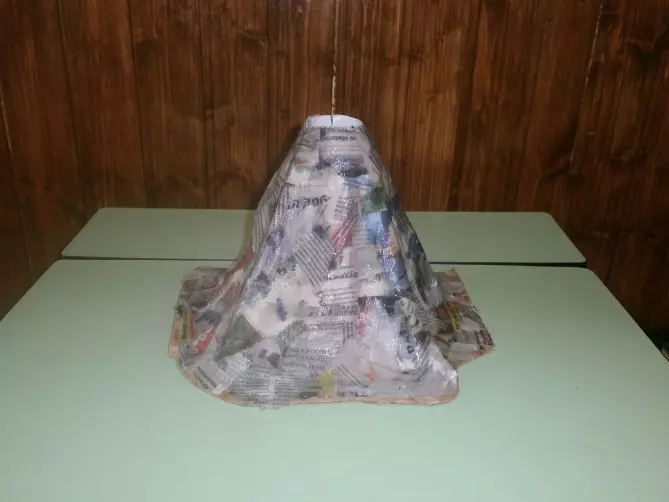 Volcano do it yourself from soda and vinegar with video and photos