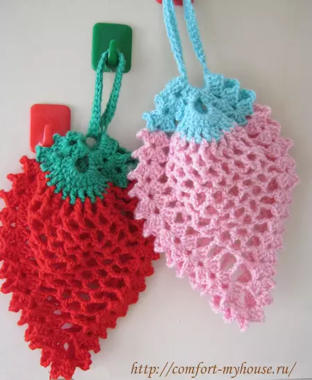 Crochet knitting. 