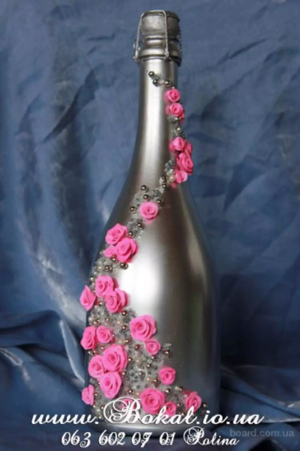 Decoración de botellas con sus propias manos: Foto y video en la decoración.