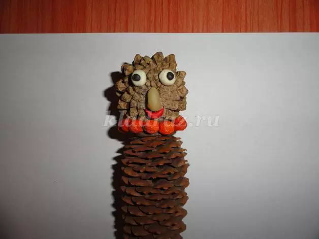 Heroes of cartoons: crafts do it yourself from natural materials
