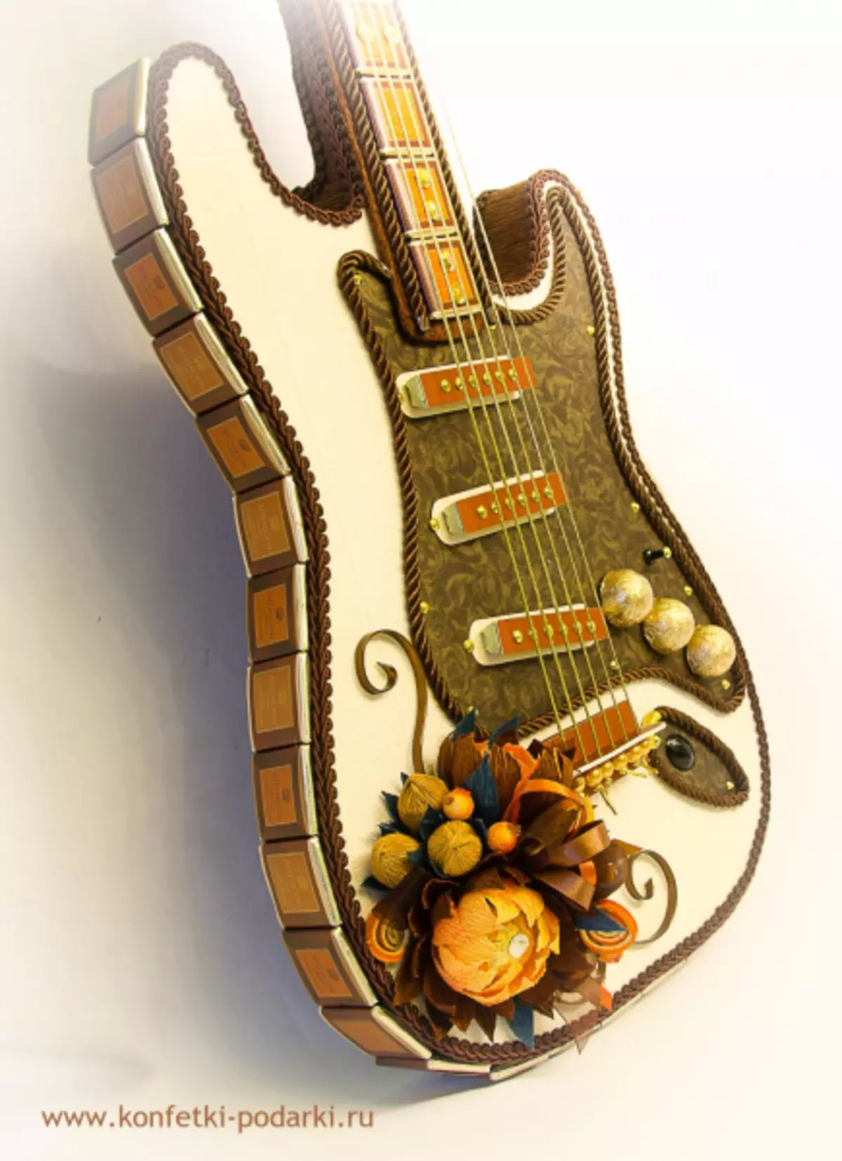 Candy Guitar: სამაგისტრო კლასი ნაბიჯ ნაბიჯ ფოტოები და ვიდეო