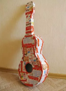 Candy Guitar: Master Class tare da hotuna-by-mataki hotuna da bidiyo