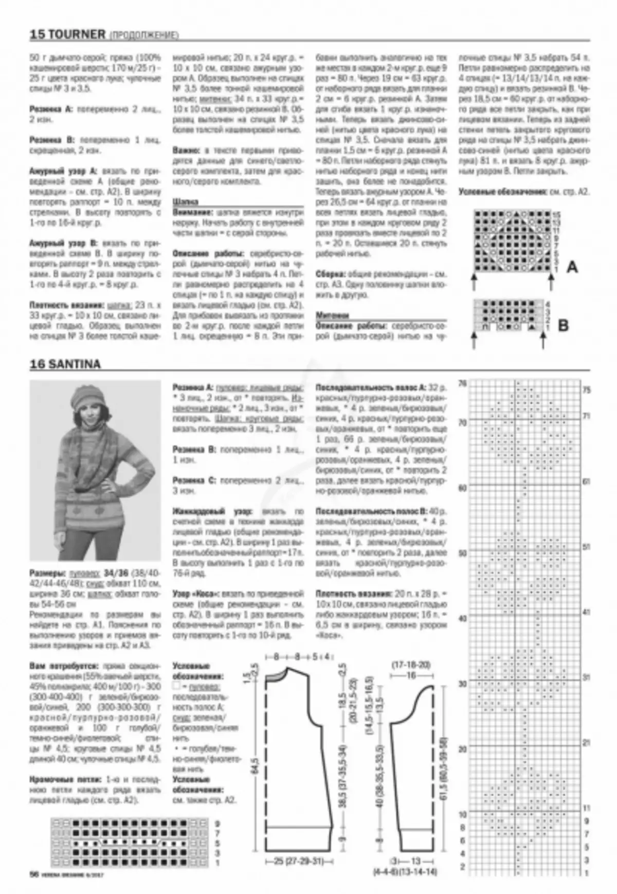 Revija Verena 6 - 2019. Pletenje od Burda