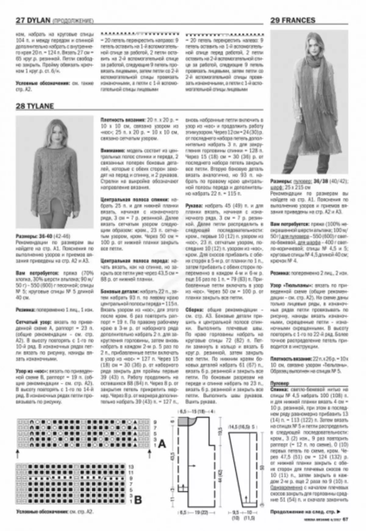 Revija Verena 6 - 2019. Pletenje od Burda