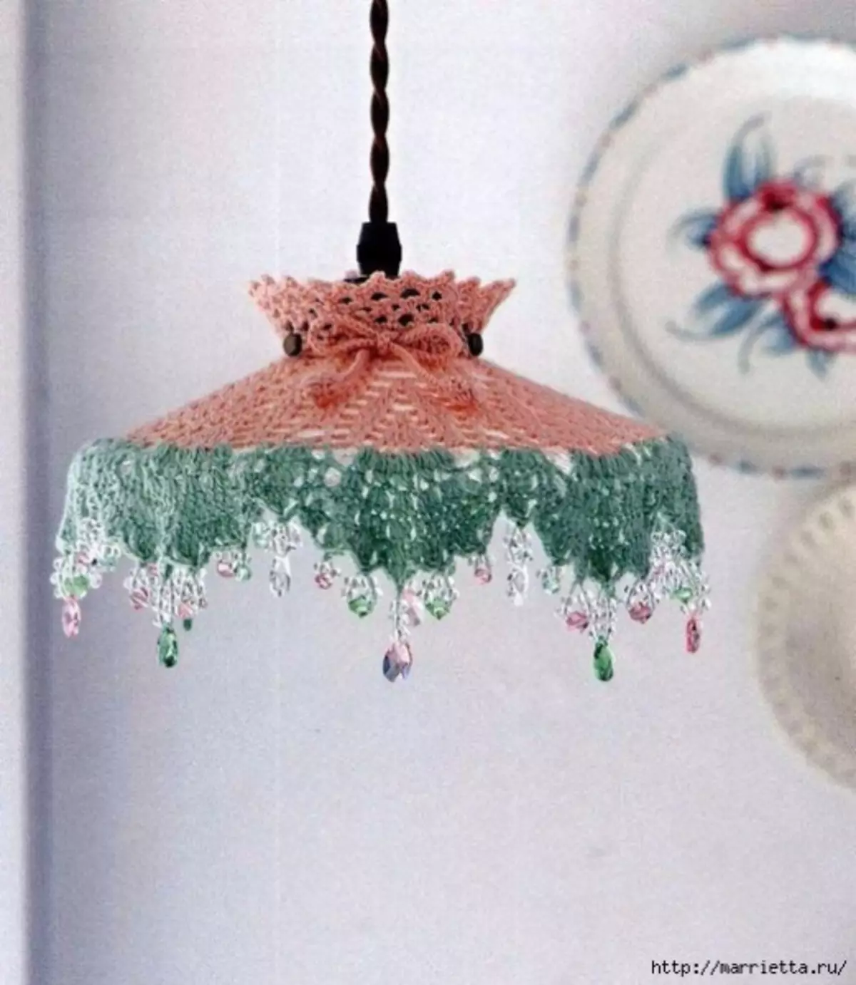 Knited LampShade Crochet - Khetho ea Mehopolo