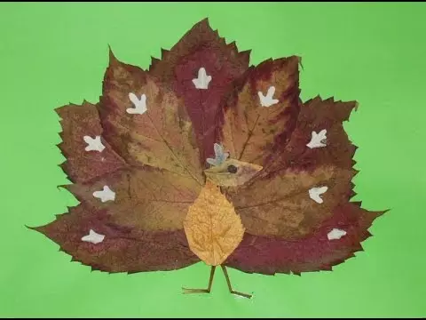 Iquiban dalle foglie fai da te per bambini con foto e video